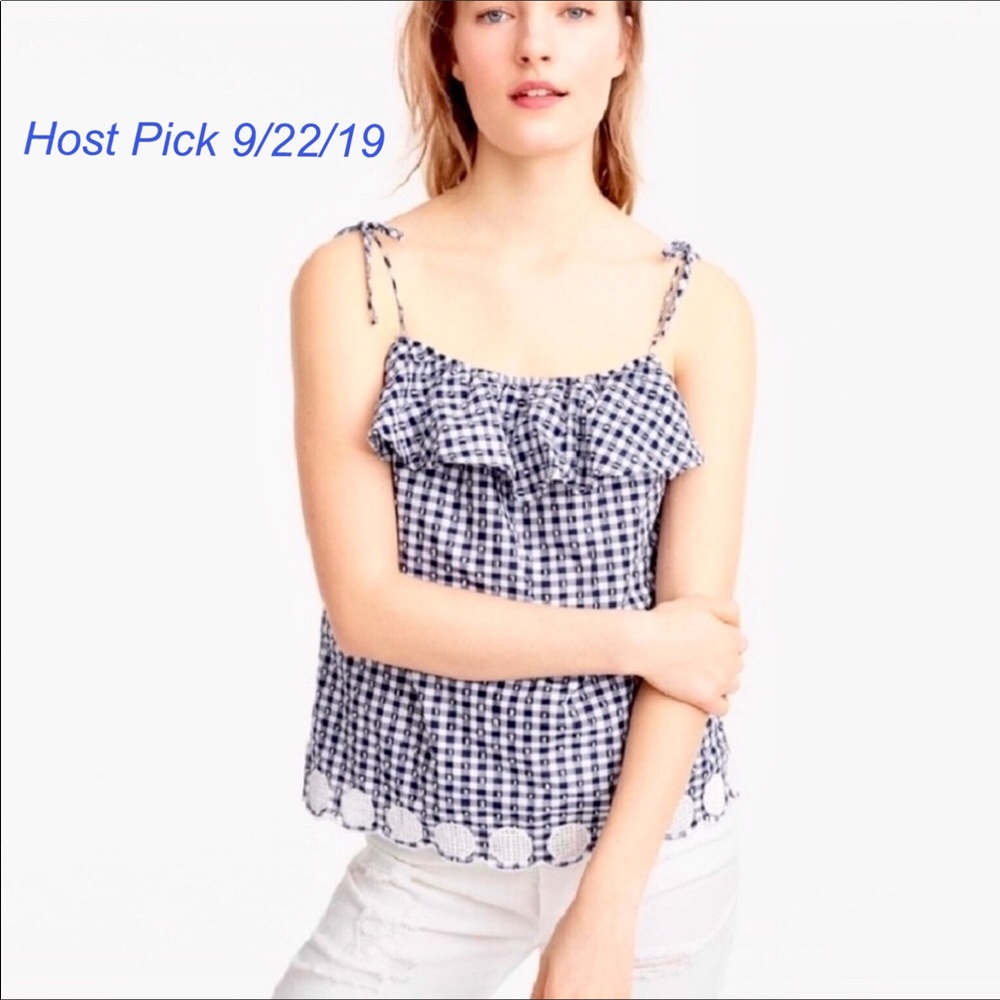 Very cute J. Crew gingham top